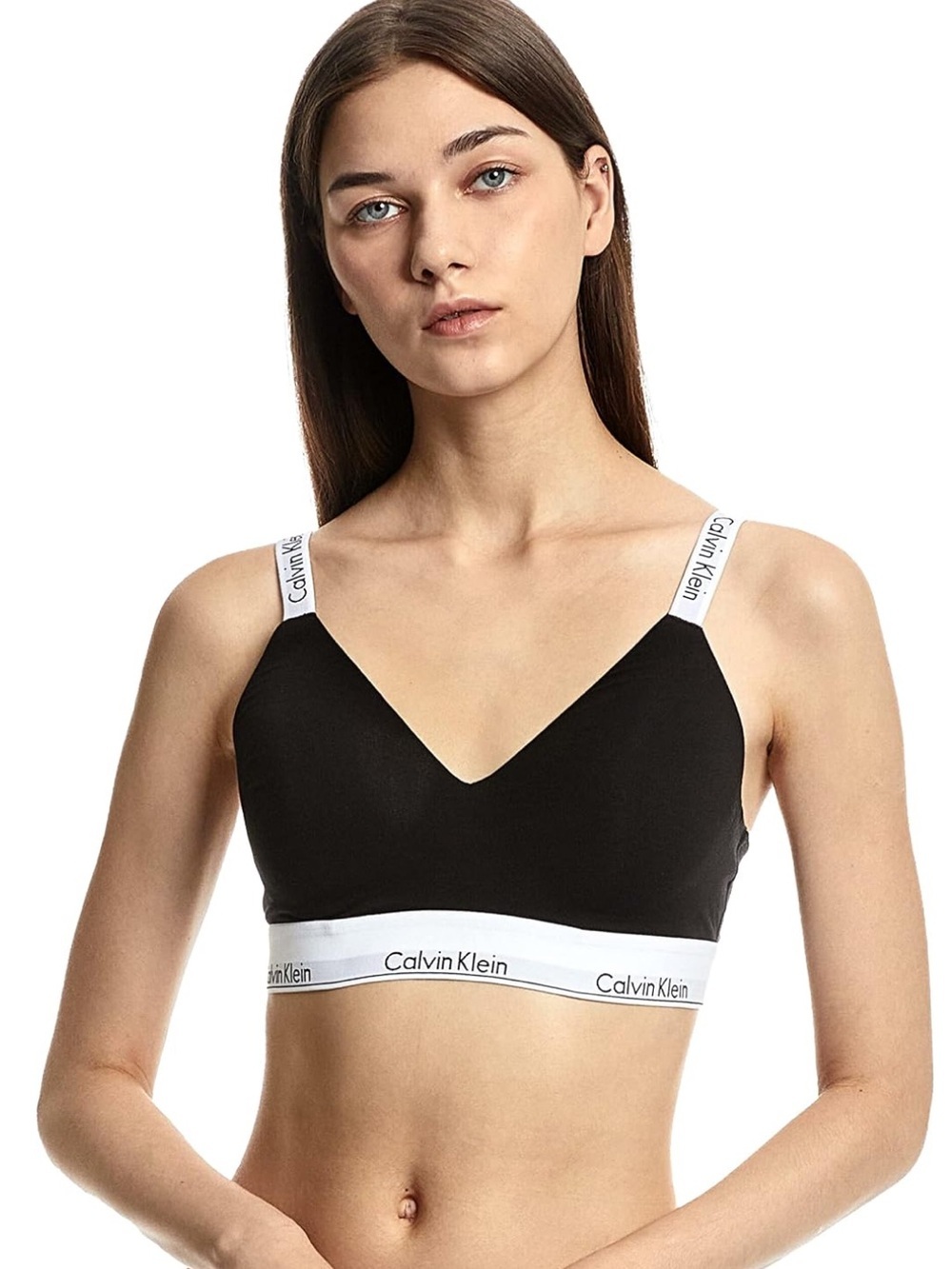 Calvin Klein Women's Modern Cotton Lightly Lined Bralette